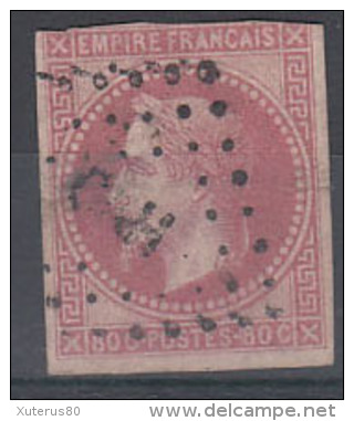 #48# COLONIES GENERALES N° 10 Oblitéré CCH (Cochinchine) - Napoléon III