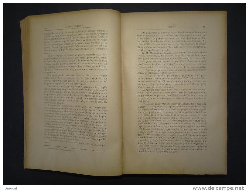 La Revue Socialiste - Tome XXII - Französischer Sozialismus Sozialkritisch 1895 768 Seiten Paris - Altri & Non Classificati