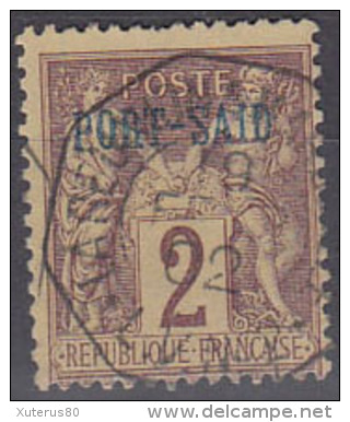 #48# PORT SAID N° 2 Oblitéré La Réunion à Marseille LV N°2 - Used Stamps