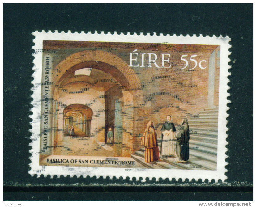 IRELAND - 2007  San Clemente Rome  55c  Used As Scan - Usati