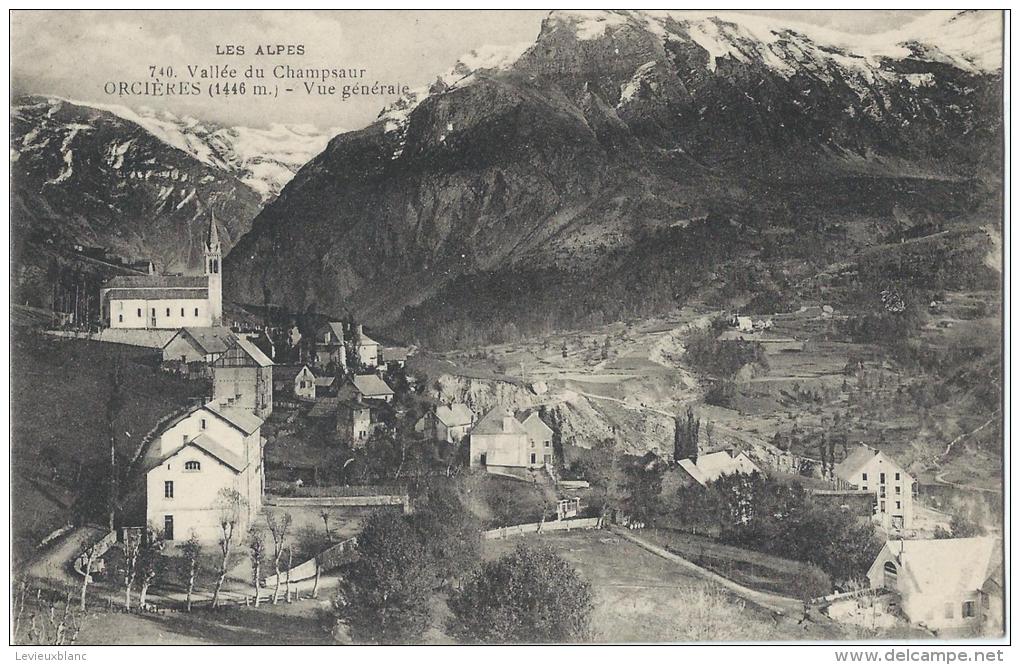 Les Alpes / Vallée Du Champsaur/Orciéres/ Vue Générale / 1918                  CPDIV46 - Orcieres