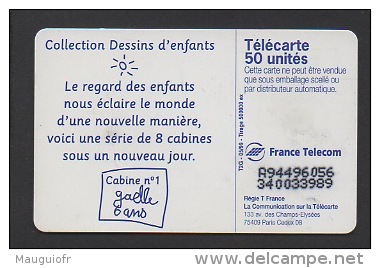 DF / 1999 / GAELLE 6 ANS : CA C' EST LA CABINE DES VACANCES - 1999