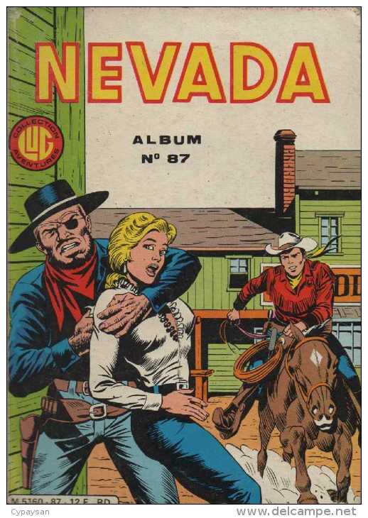 NEVADA ALBUM  N° 87 ( 458 459 460 )  BE LUG 11-1985 - Nevada