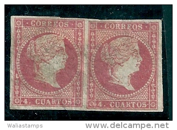 Spain 1855 Edifil 44  MM* - Used Stamps