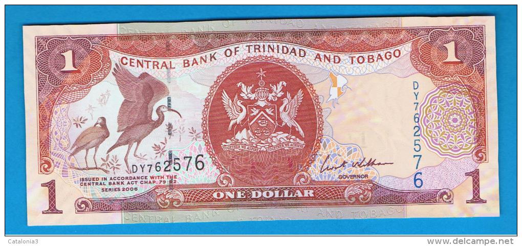 TRINIDAD Y TOBAGO -   1 Dolar 2006 SC  P-41 - Trinidad & Tobago