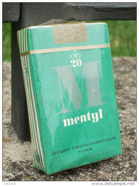 PACCHETTO DI SIGARETTE  MENTYL   NUOVO MAI APERTO ANNI 70 - Fuma Cigarrillos