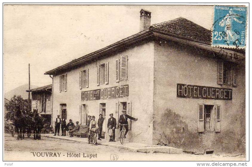 VOUVRAY - Hotel Luyet (Hotel Cuercet)  (61248) - Vouvray