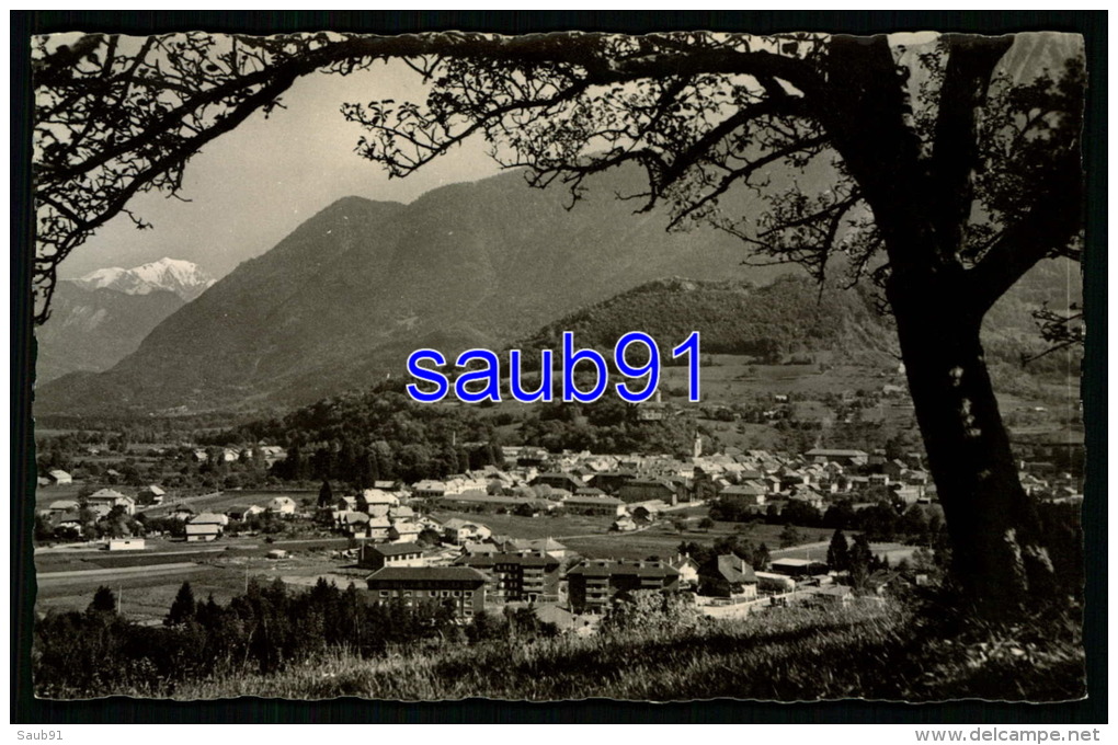 Faverges -  Vue Générale Et Le Mont Blanc  -  Photographie GIL - Format CPA - Réf : 29717 - Faverges