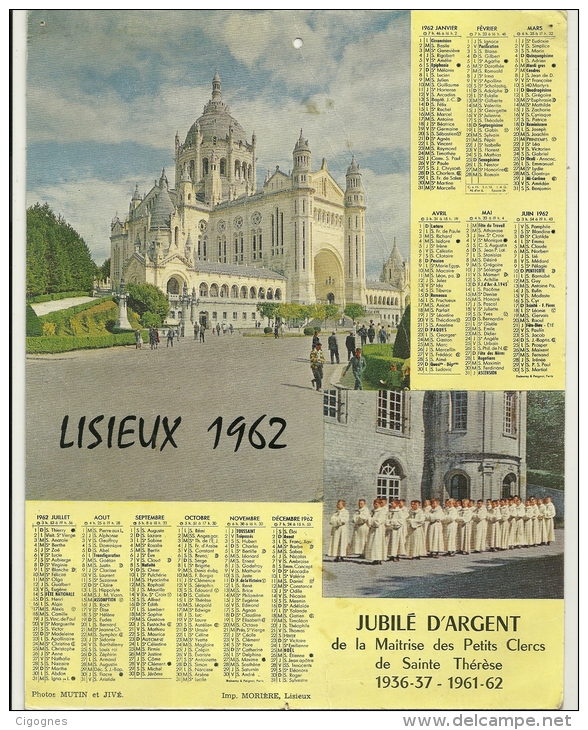 Calendrier Lisieux (20.5x26.5) - Other & Unclassified