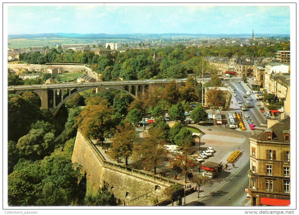 CP, LUXEMBOURG, Place De La Constitution Et Boulevard Roosevelt, Vierge - Luxembourg - Ville