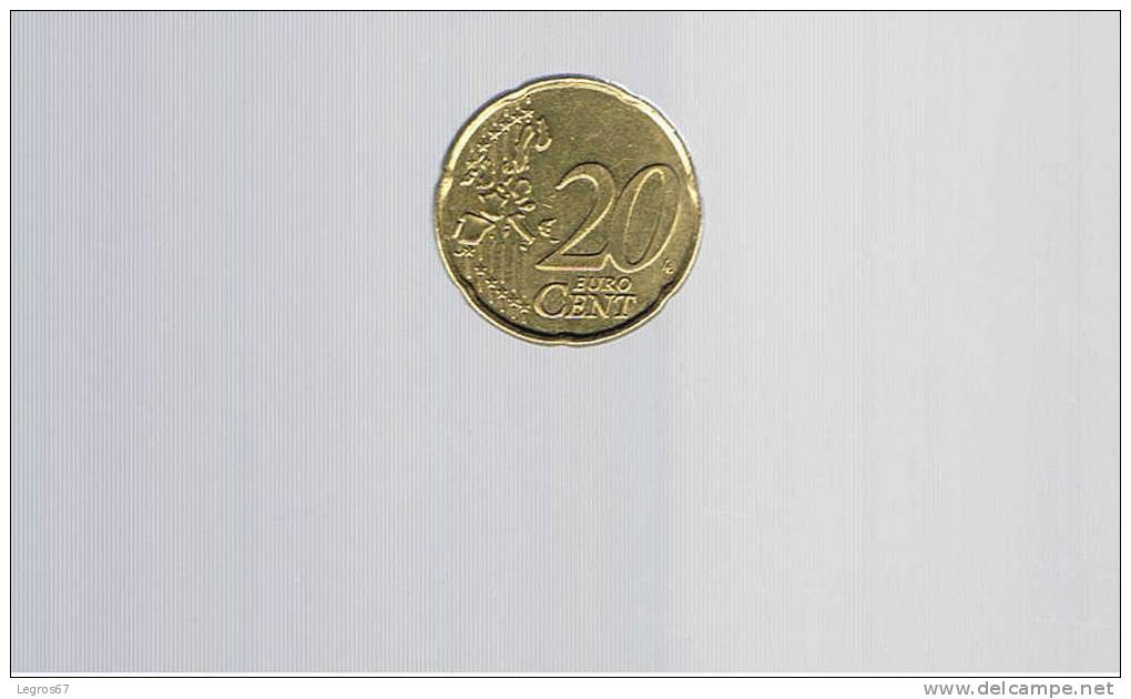 PIECE DE 20 CENTIMES D' EURO BELGIQUE 2006 - Bélgica