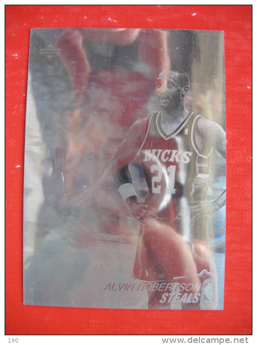 1991/1992 Upper Deck Basketball NBA ALVIN ROBERTSON STEALS - 1990-1999