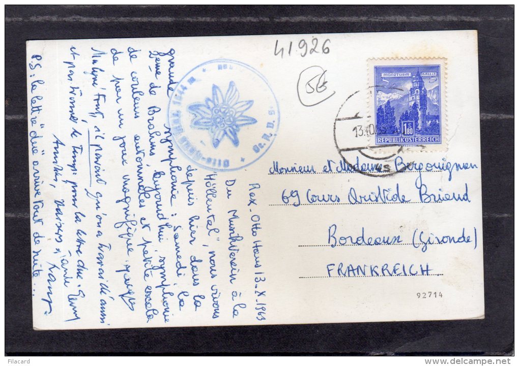 41926   Austria,   Rax  2009 M. -  Ottohaus N.U.,  VG  1963 - Raxgebiet