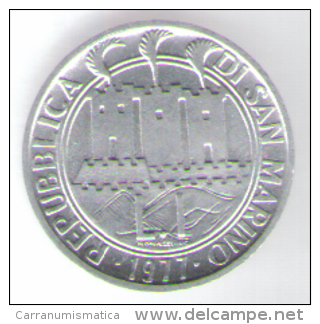 SAN MARINO 1 LIRA 1977 FAO - San Marino