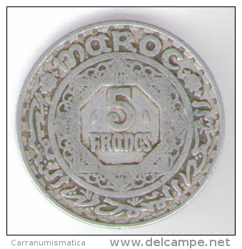 MAROCCO 5 FRANCS 1370 - Marokko