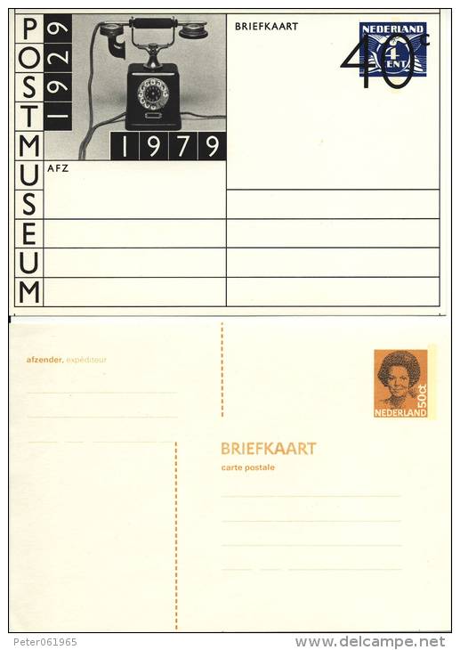 5 Postwaardestukken - Postal Stationery