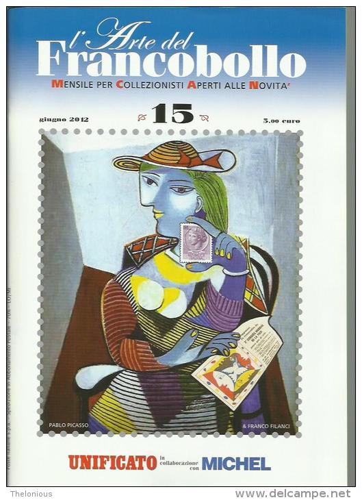 # L'ARTE DEL FRANCOBOLLO  N. 15  GIUGNO  2012 - Italiane (dal 1941)