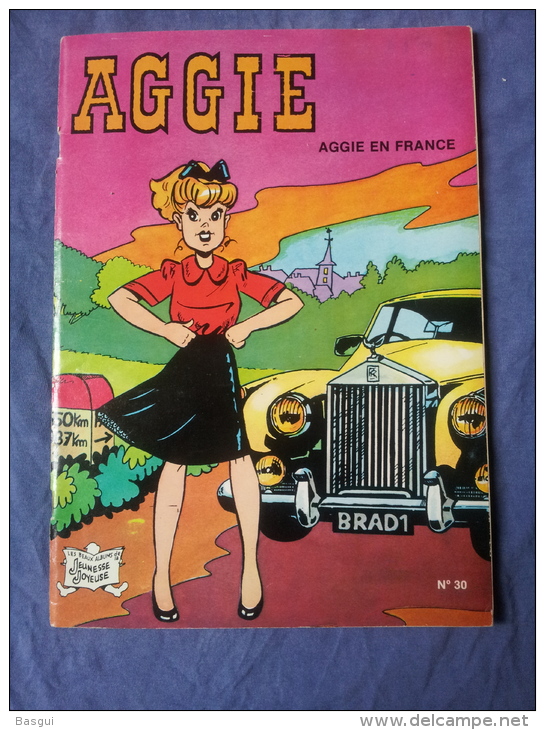 BD Brochée AGGIE N°30 Edition Originale - Aggie