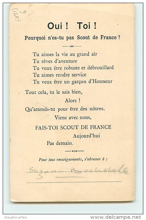 Paul COZE : Viens Avec Nous ! Scout De France. Voir Dos. 2 Scans. - Scoutisme