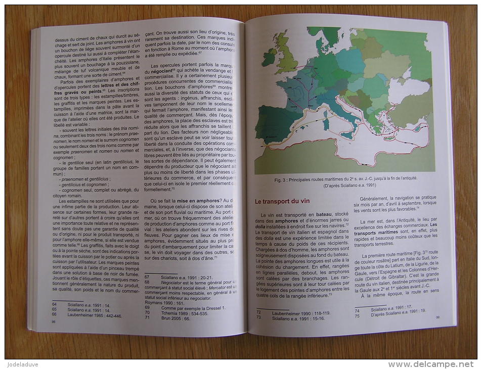 LE VIN NECTAR DES DIEUX Editions CEDARC Treignes Archéologie Histoire - Arqueología