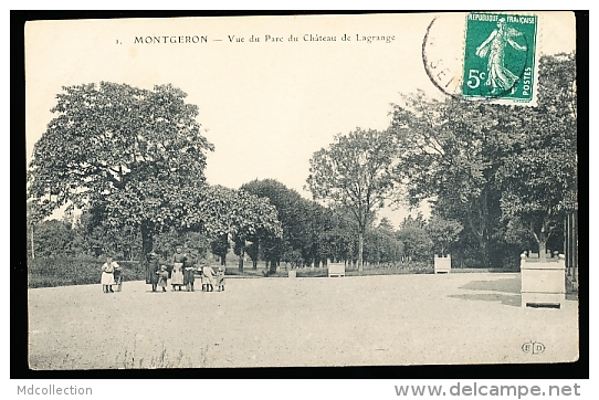 91 MONTGERON / Vue Du Parc Du Château De Lagrange / - Montgeron