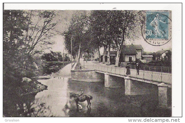 SOUVENIR DE LAUTERBOURG (ALSACE) PONT DE LA LAUTER  ET LA GARE DU NORD 1926 - Lauterbourg