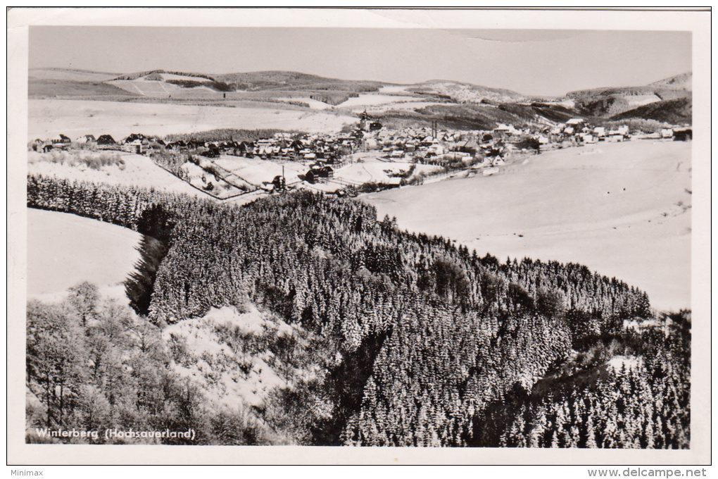 Carte Photo - Winterberg -( Hachsauerland ), 1952 - Winterberg