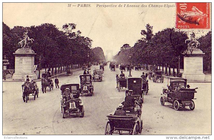 Paris   75   Transports  Les Champs Elysées - Otros & Sin Clasificación