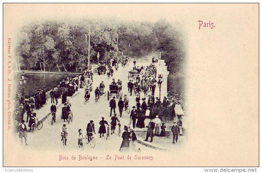Paris   75 016   Bois De Boulogne  Le Pont De Suresnes - Other & Unclassified