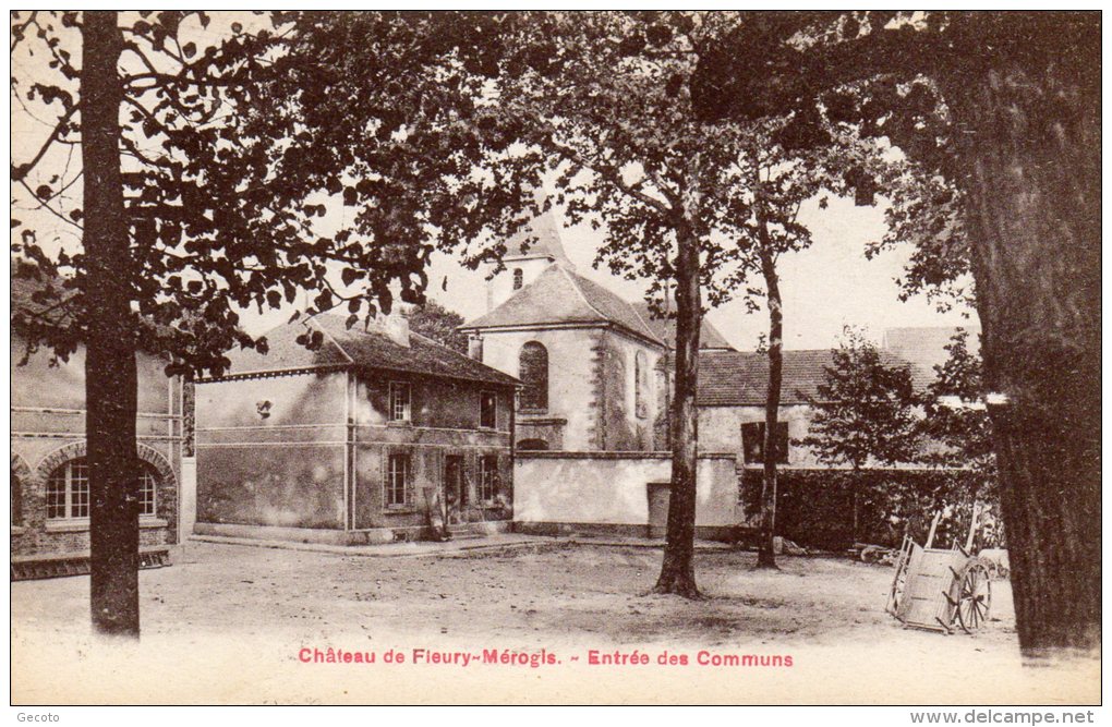 Chateau - Entrée Des Communs En 1959 - Fleury Merogis