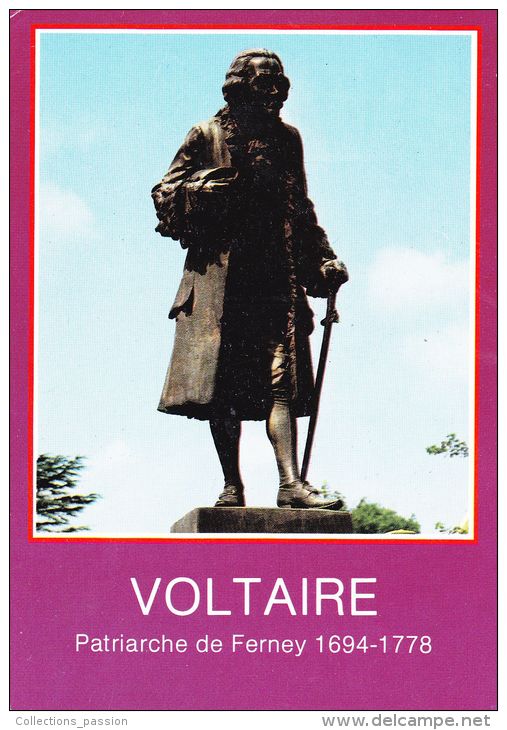 Cp , 01 , FERNEY-VOLTAIRE , Voltaire , Patriarche De Ferney 1694-1778 - Ferney-Voltaire
