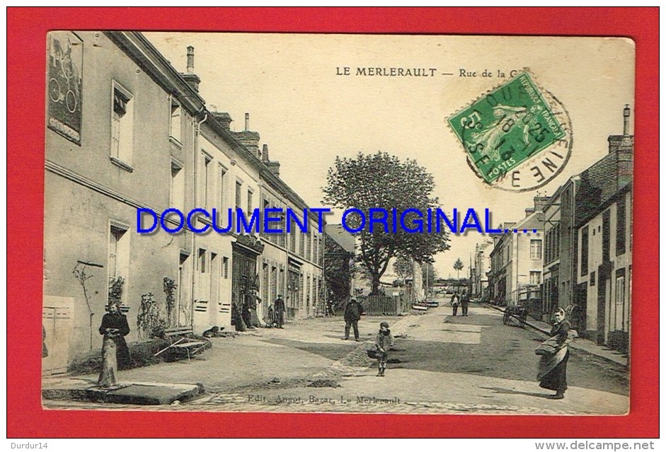 Orne - LE MERLERAULT - Rue De La Gare - Le Merlerault