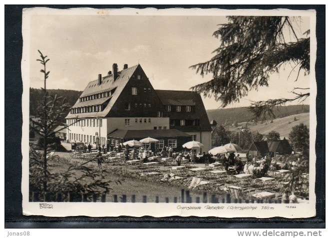 8231  GRENZBAUDE  REHEFELD  OST ERZGEBIRGE  ~ 1935 - Johanngeorgenstadt