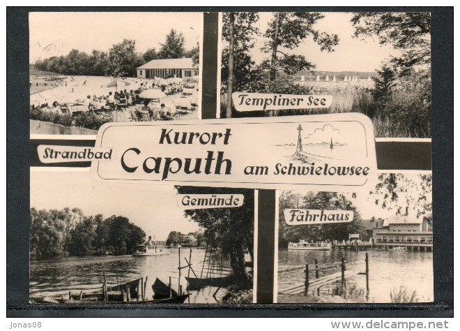 1506  KURORT  CAPUTH  AM SCHWIELOWSEE   1963 - Caputh