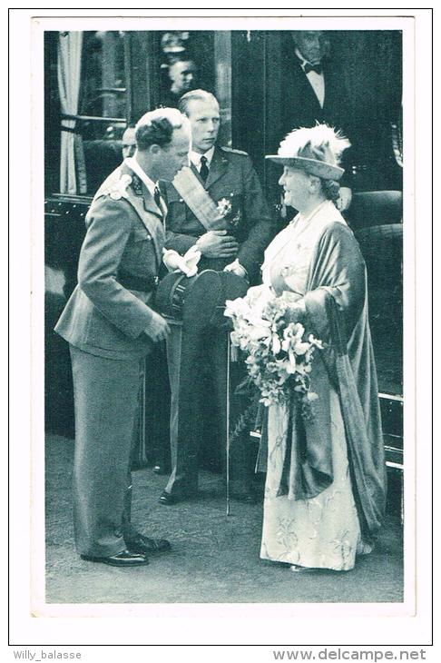 "Visite De La Reine Wilhelmine à Bruxelles / Bezoek Van De Koningin Wilhelmina Aan Brussel 1939" - Berühmte Personen