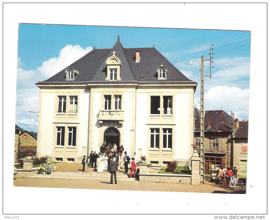 87 - AMBAZAC - LA MAIRIE "" Photo De Mariage "" Mariée Marié Appareil Photo Sur Pieds - Ambazac