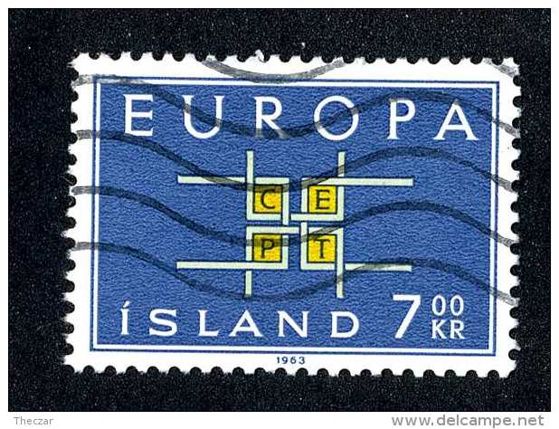 3986x)  Iceland 1963 - Sc# 358 ~ Used - Oblitérés