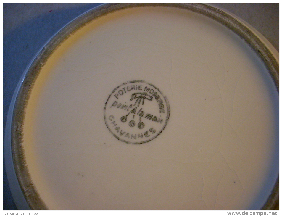 Piatto/piattino In Ceramica CP. ART. FORT. 1 - NOEL 1939 - Altri & Non Classificati