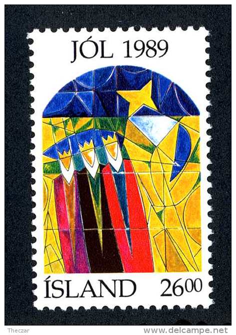 3996x)  Iceland 1989 - Sc# 685 ~ Mnh** - Usados
