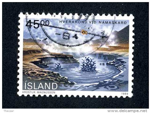 3999x)  Iceland 1989 - Sc# 679 ~ Used - Gebruikt