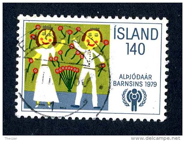 4010x)  Iceland 1979 - Sc# 519 ~ Used - Usados