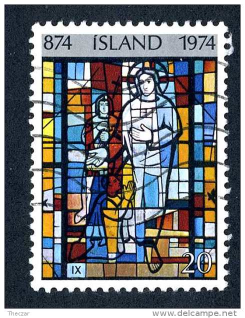 4018x)  Iceland 1974 - Sc# 465 ~ Used - Usati