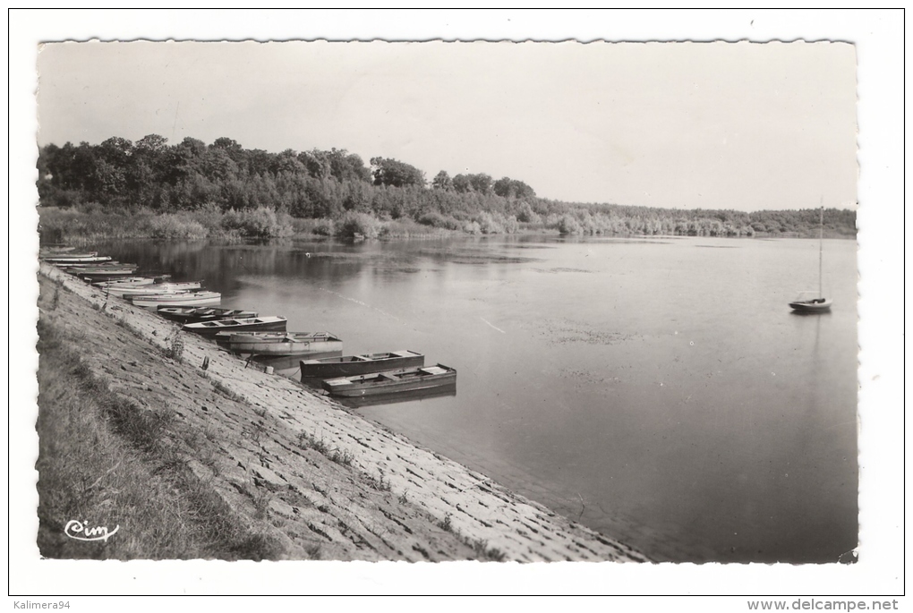 HAUTE-MARNE  /  ECLARON  /  LE  LAC  À  CHAMPAUBERT  ( Barques ) - Eclaron Braucourt Sainte Liviere