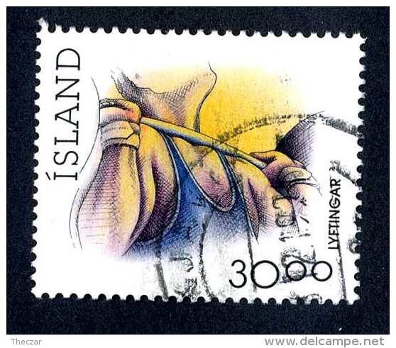 4036x)  Iceland 1990 - Sc# 711B ~ Used - Used Stamps