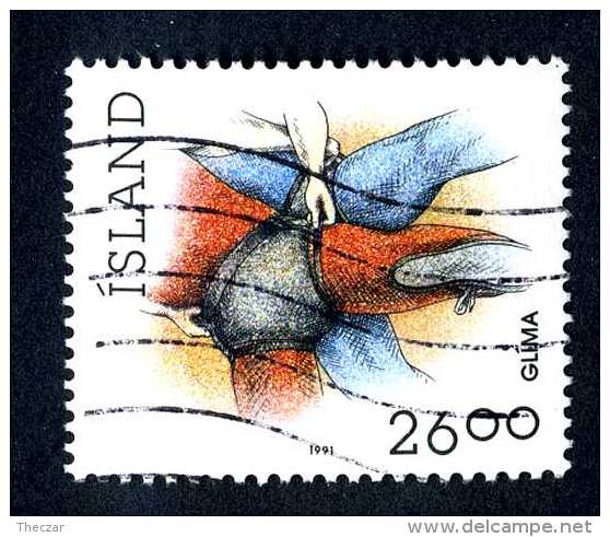 4048x)  Iceland 1990 - Sc# 707 ~ Used - Oblitérés