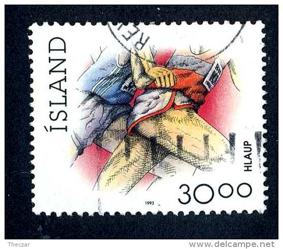 4050x)  Iceland 1990 - Sc# 710 ~ Used - Usati