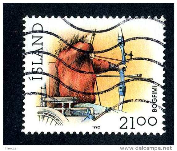 4065x)  Iceland 1990 - Sc# 706 ~ Used - Usati