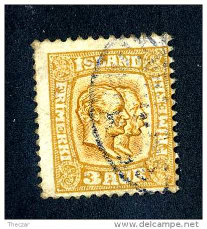 4077x)  Iceland 1915 - Sc# 100 ~ Used - Usados