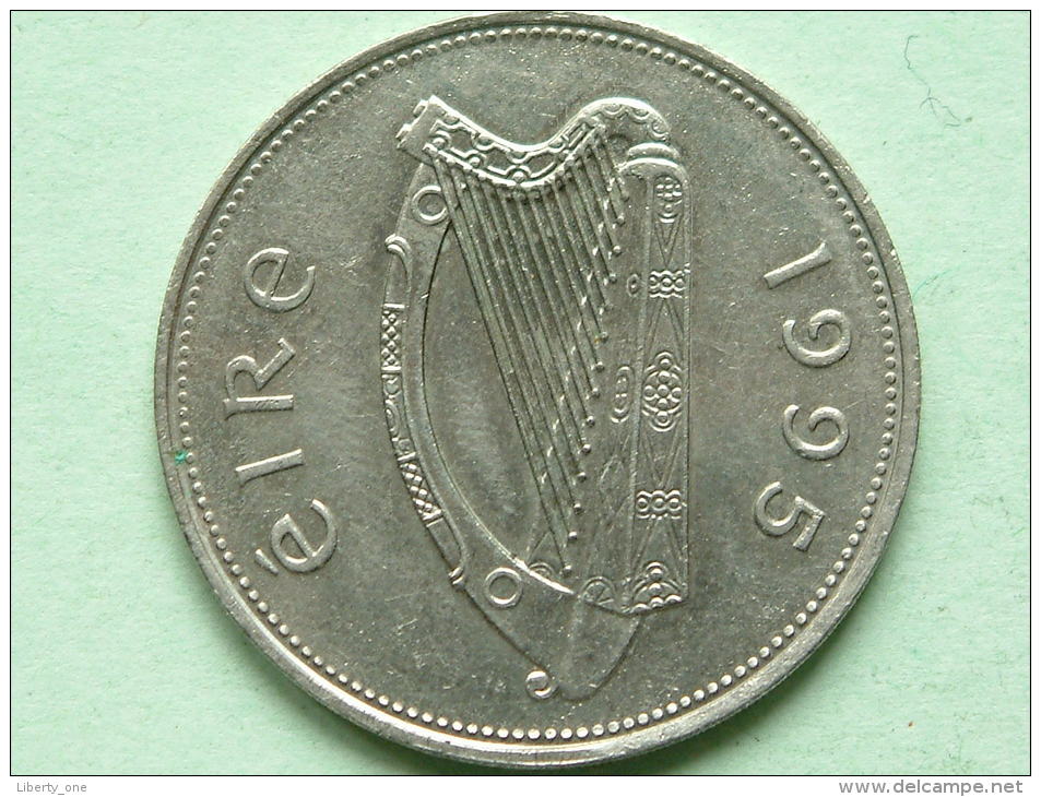 1995 - 1 £ PUNT / KM 27 ( Uncleaned - For Grade, Please See Photo ) ! - Irlande
