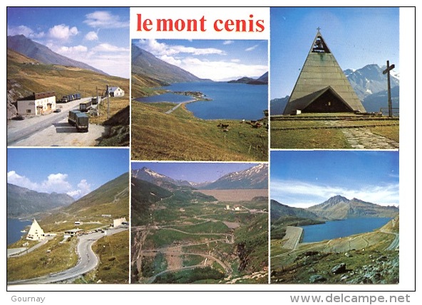 Col Du Mont Cenis Multivues Sommet Lac Prieuré Plan Fontainettes échelles Barrage N° 8354 Edy - Val Cenis